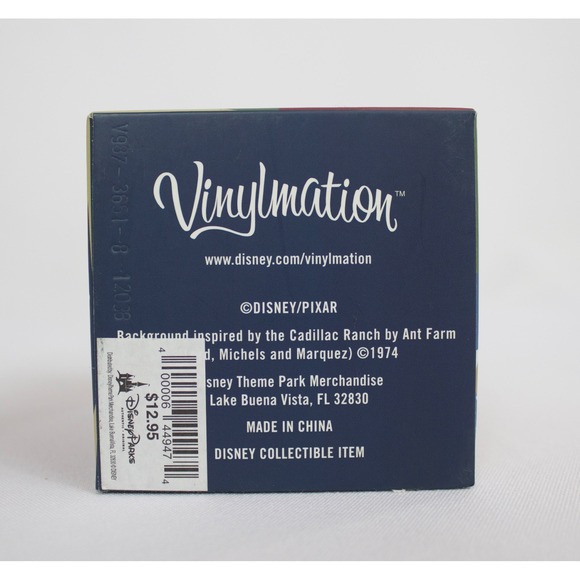 Disney California Adventure Cars Land Vinylmation Piston Cup Lightning McQueen - Picture 7 of 7